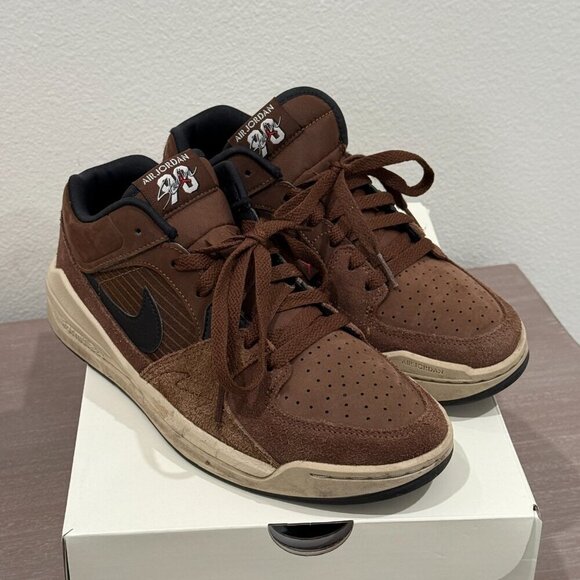 JORDAN STADIUM 90 (GS) CACAO WOW/SANDDRIFT-BLACK CHOCO FANTASTIQUE/SABLE DELAVE main image 6
